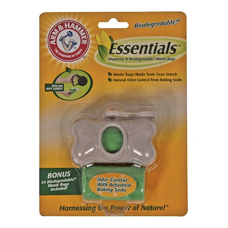 Arm & Hammer Arm & Hammer Plastic Dispenser with Waste Bag 1 pk 71090